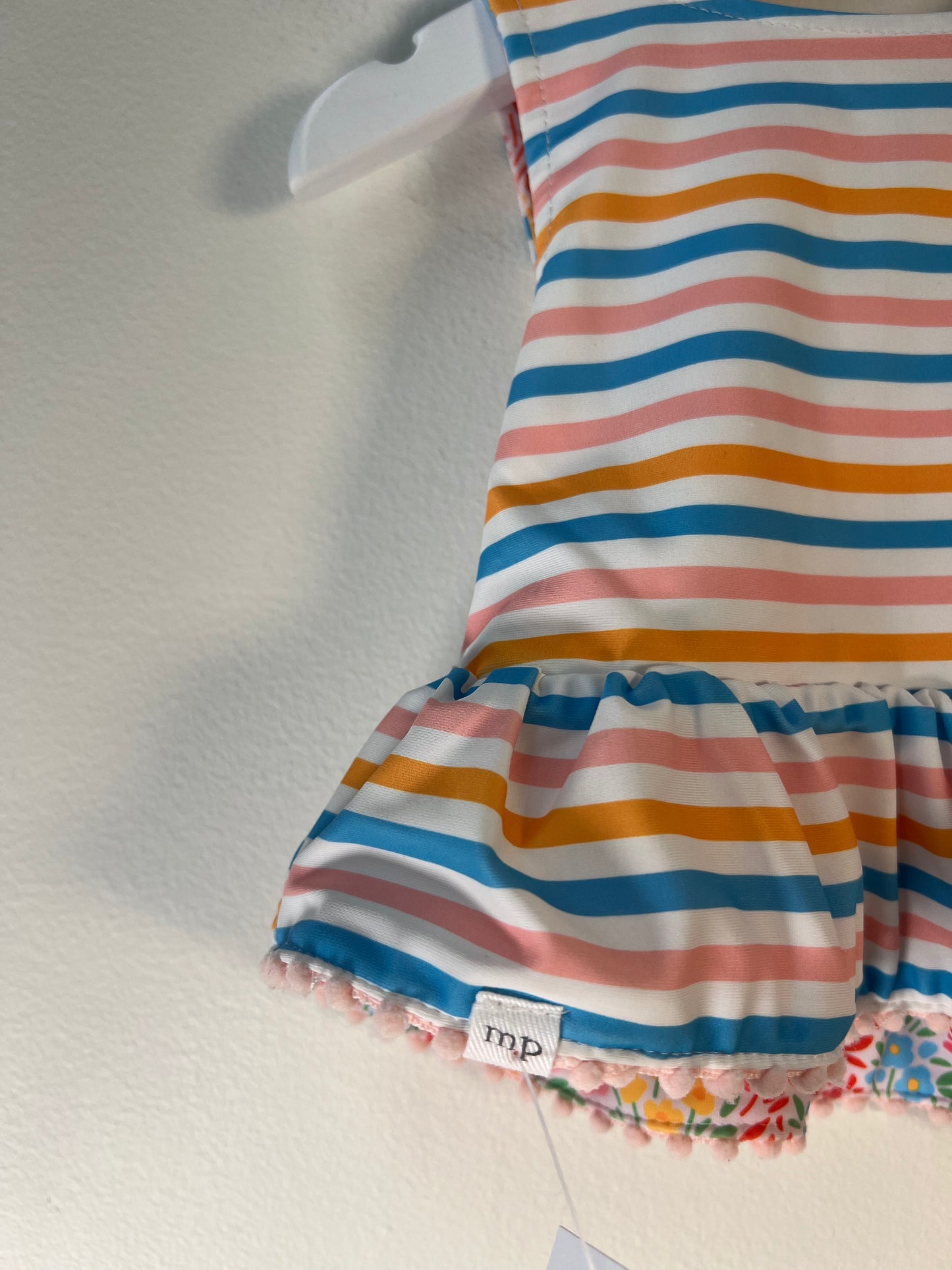 6-9M Mud Pie Reversible Swim Top