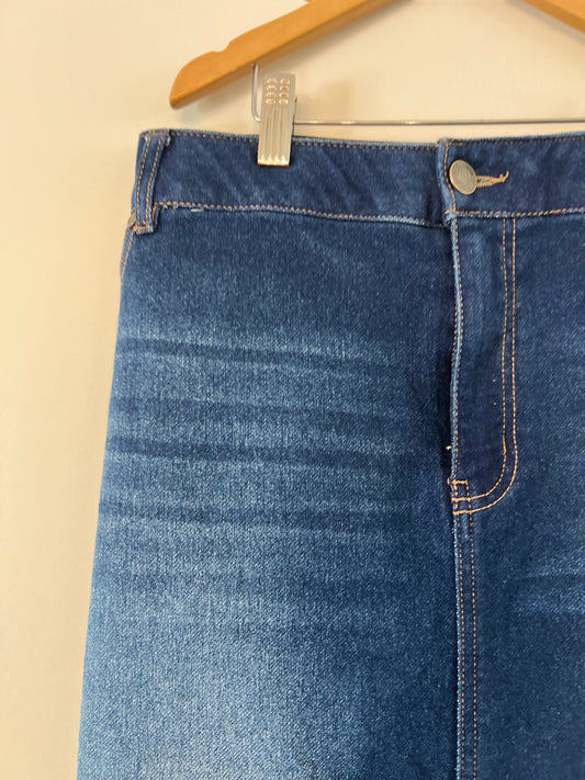 22W Est. 1946 Denim Skirt