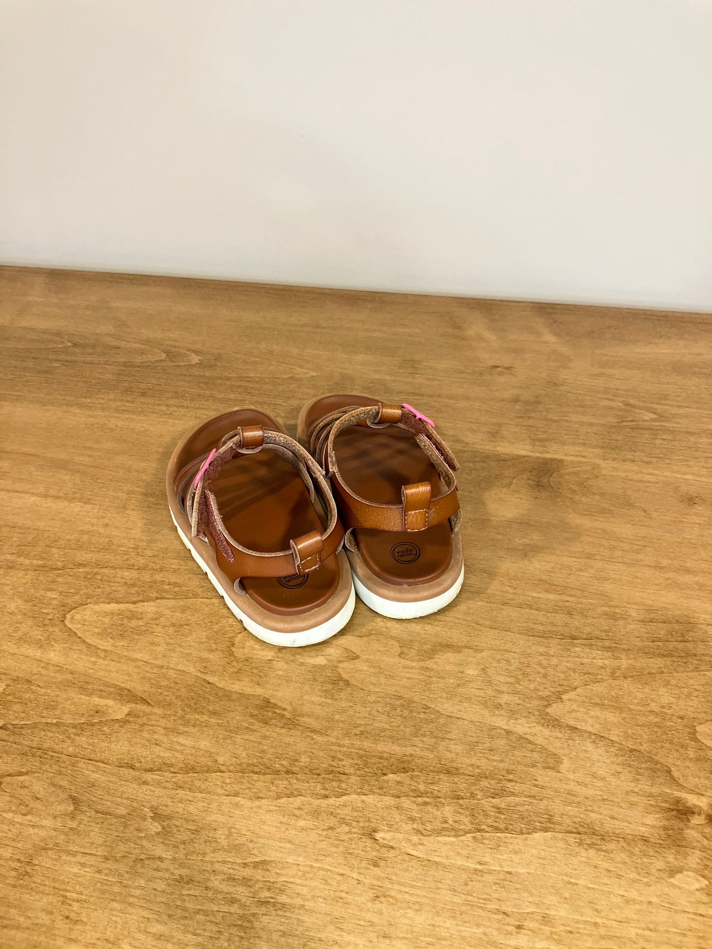 7C Wonder Nation Brown Sandals