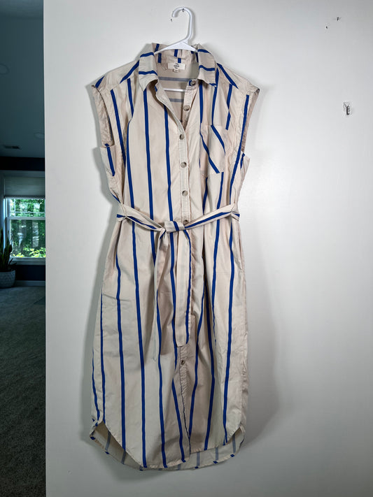 Small Entro Blue Stripe Dress