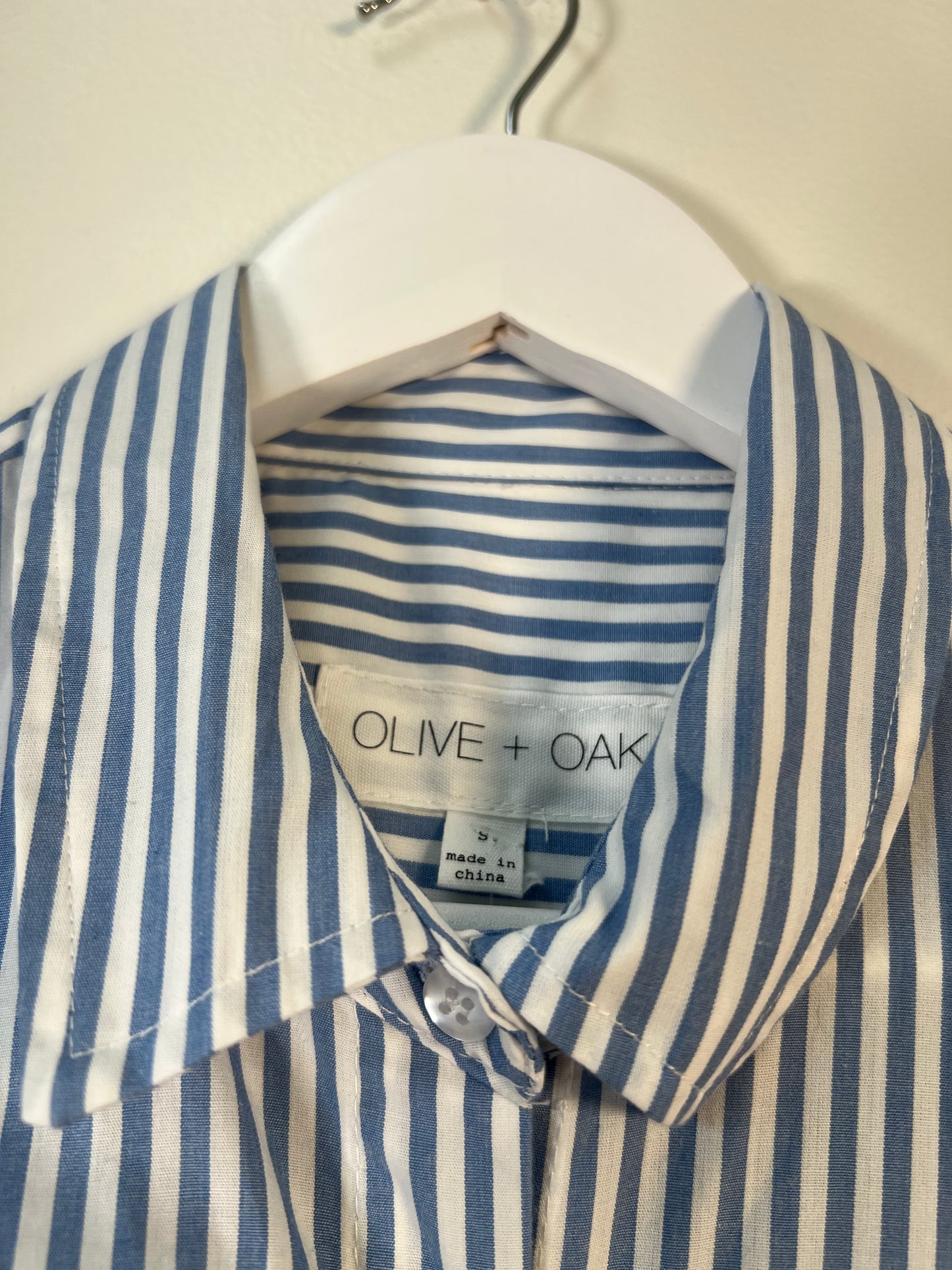 S Olive + Oak Button Down Shirt