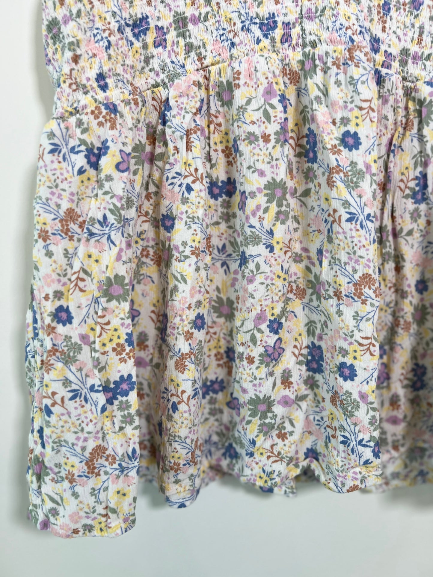 Large Sonoma Maternity Pink Floral Top