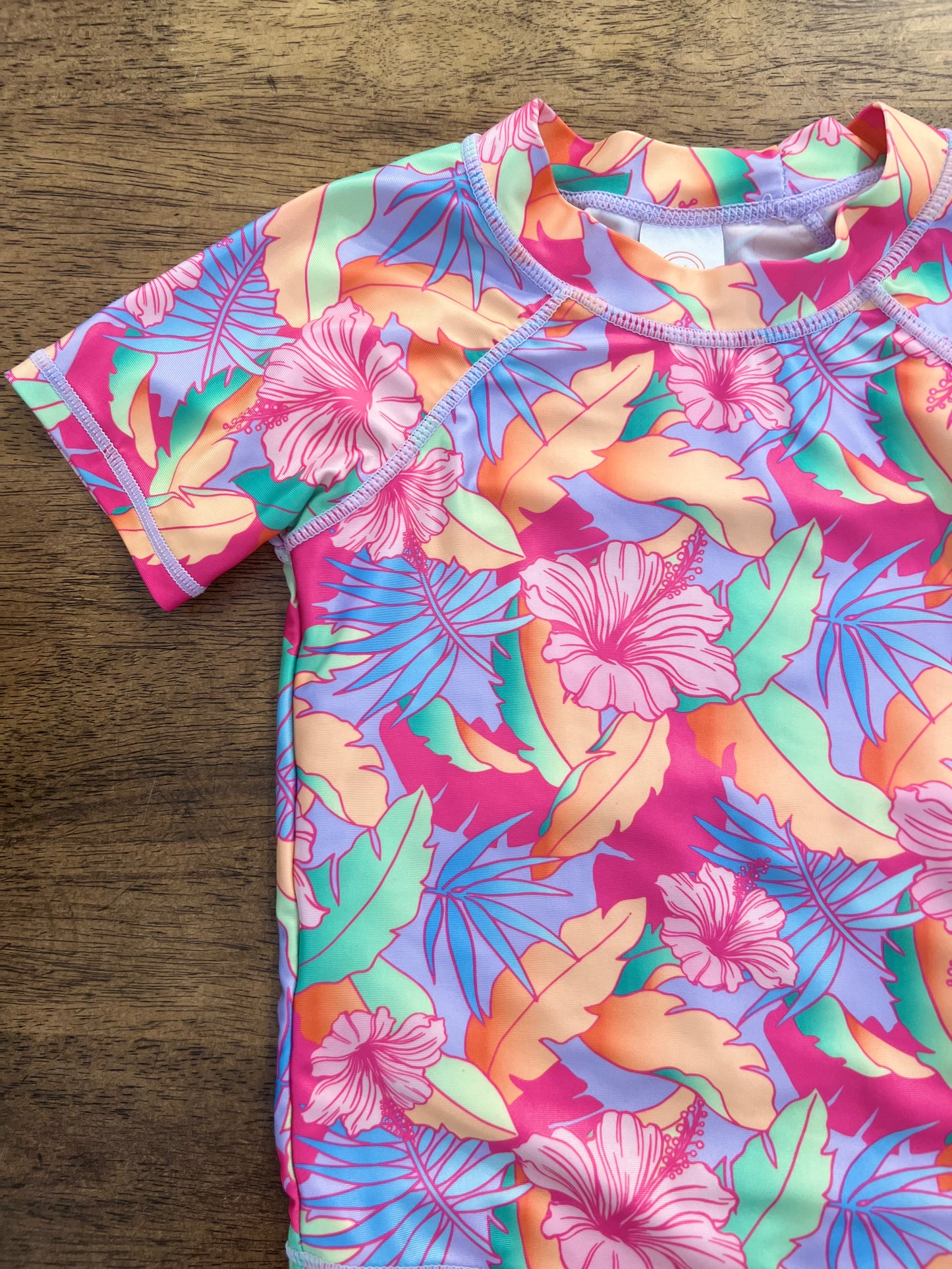 XS (4/5) Wonder Nation Floral Swimsuit