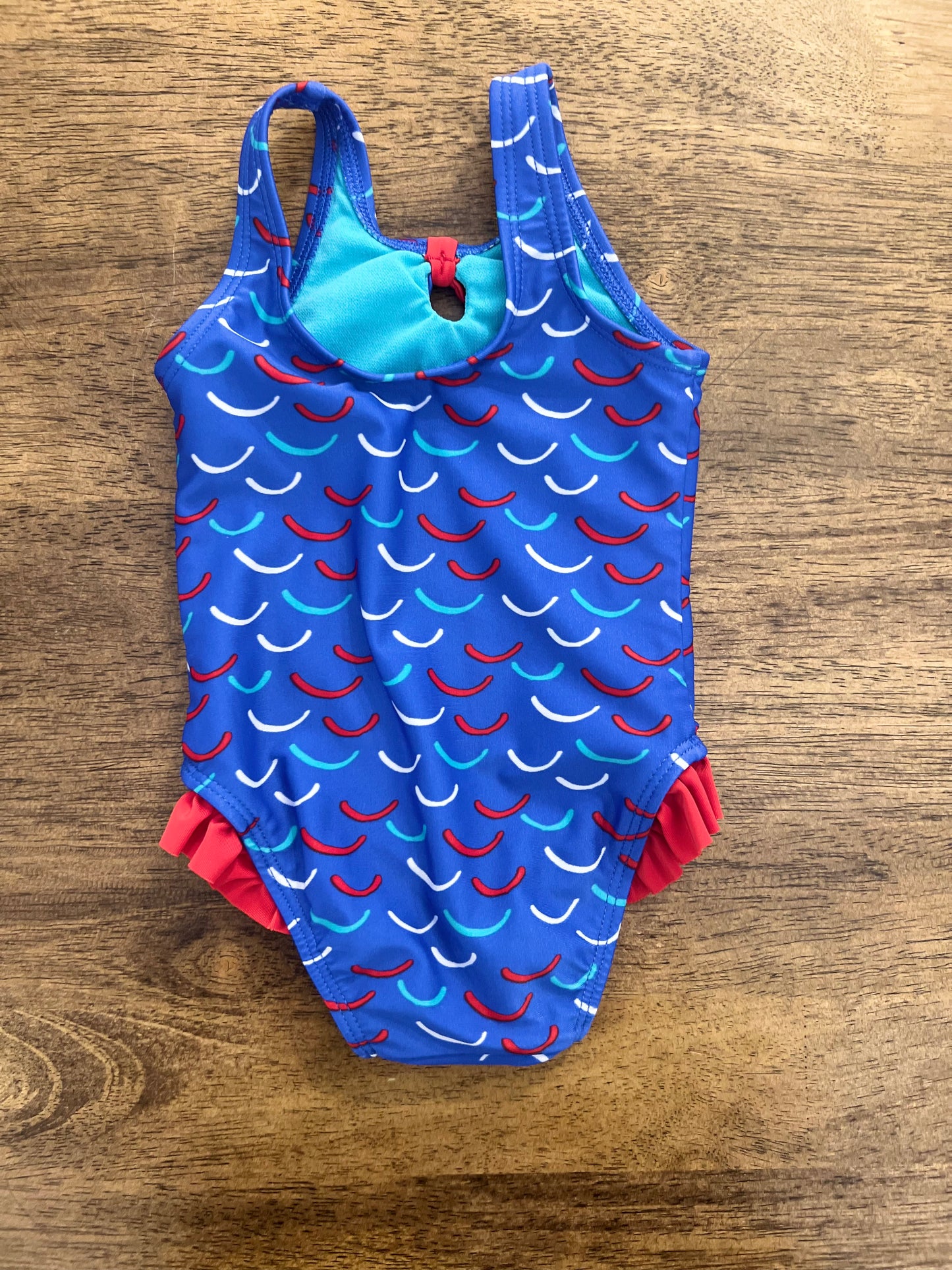 9m Cat & Jack Blue Swimsuit