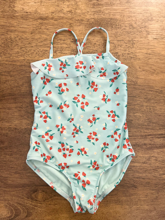 S (6/7) Cat & Jack Strawberry Swimsuit