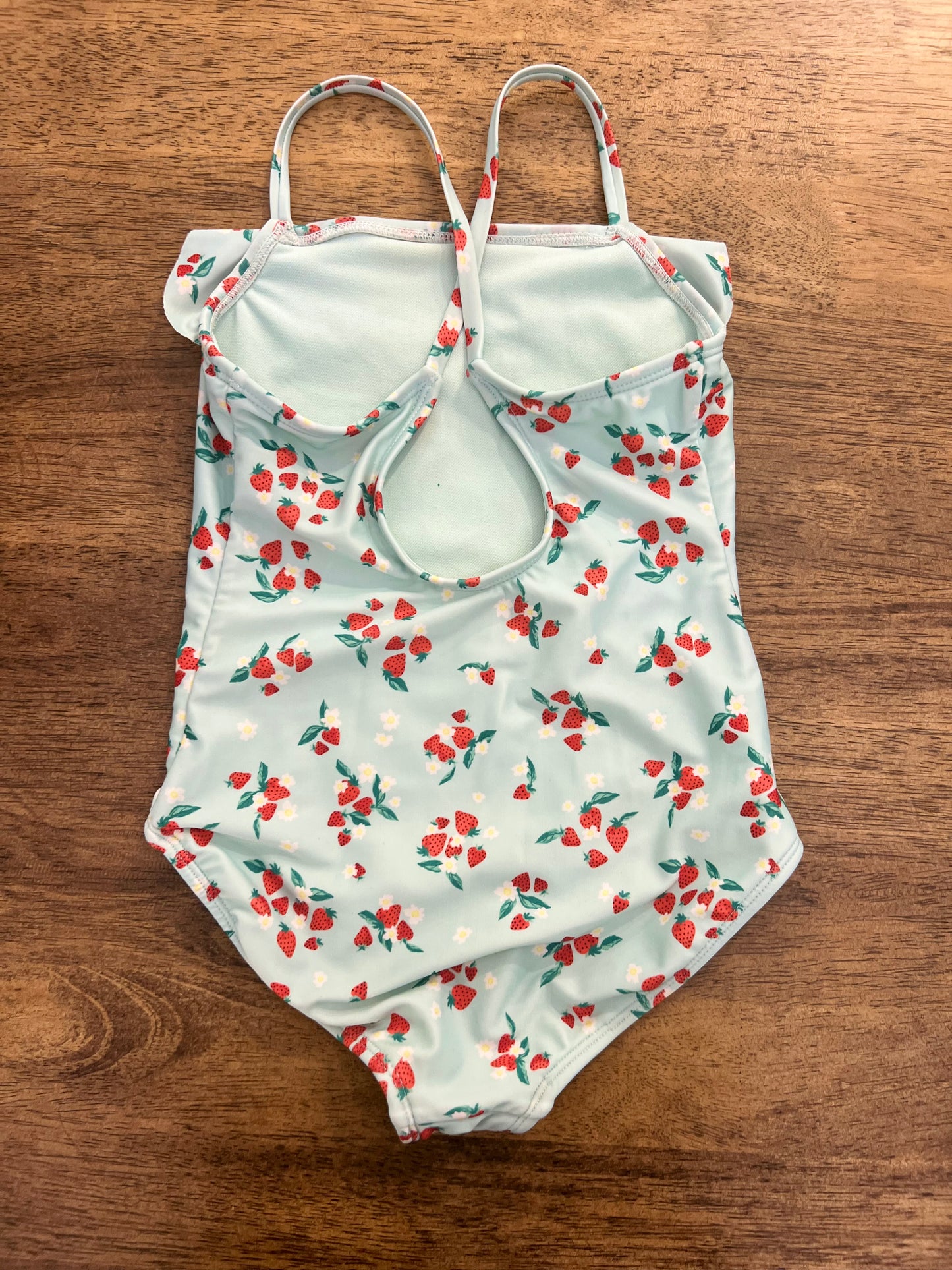 S (6/7) Cat & Jack Strawberry Swimsuit