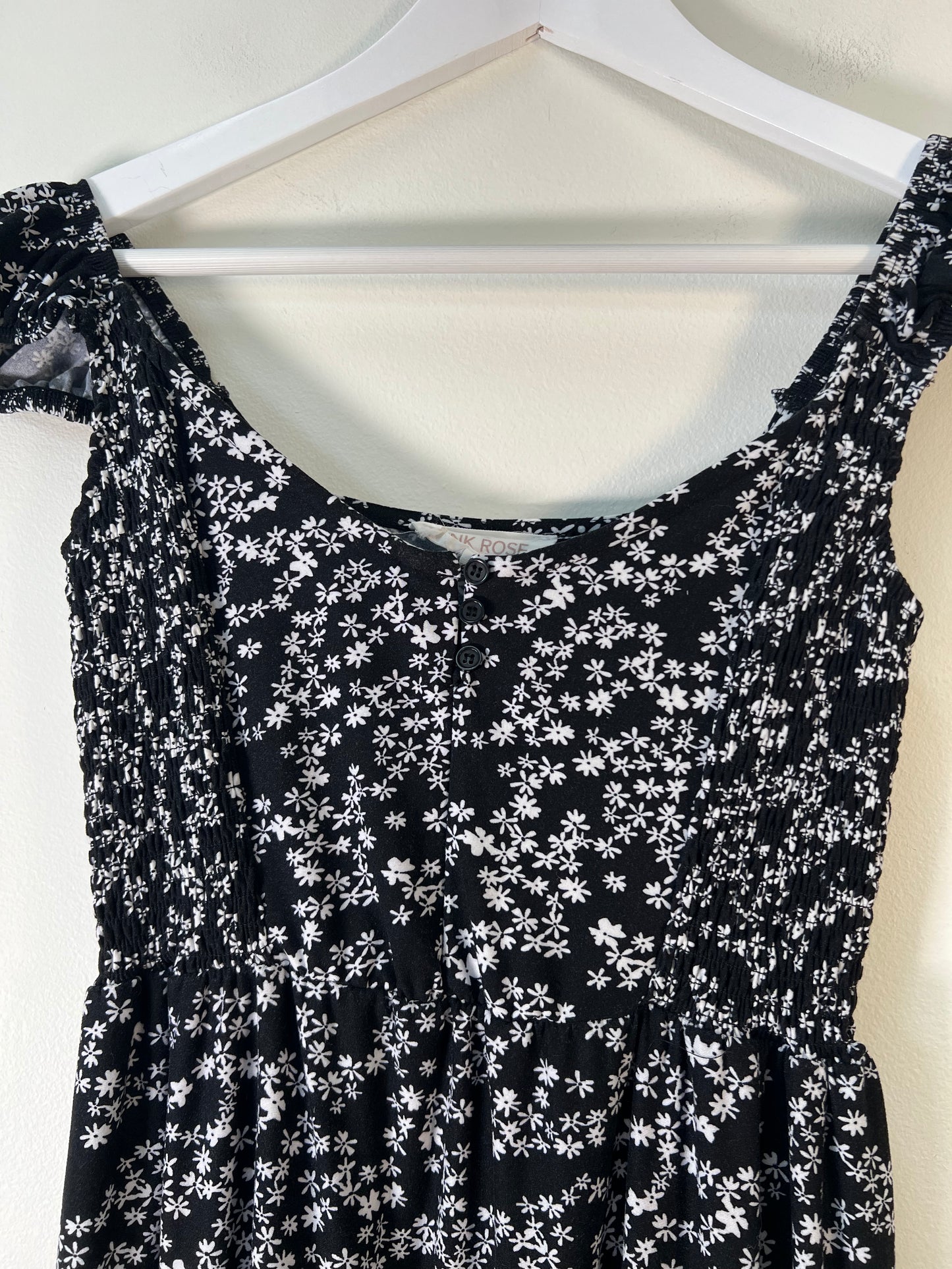 M Pink Rose Dress