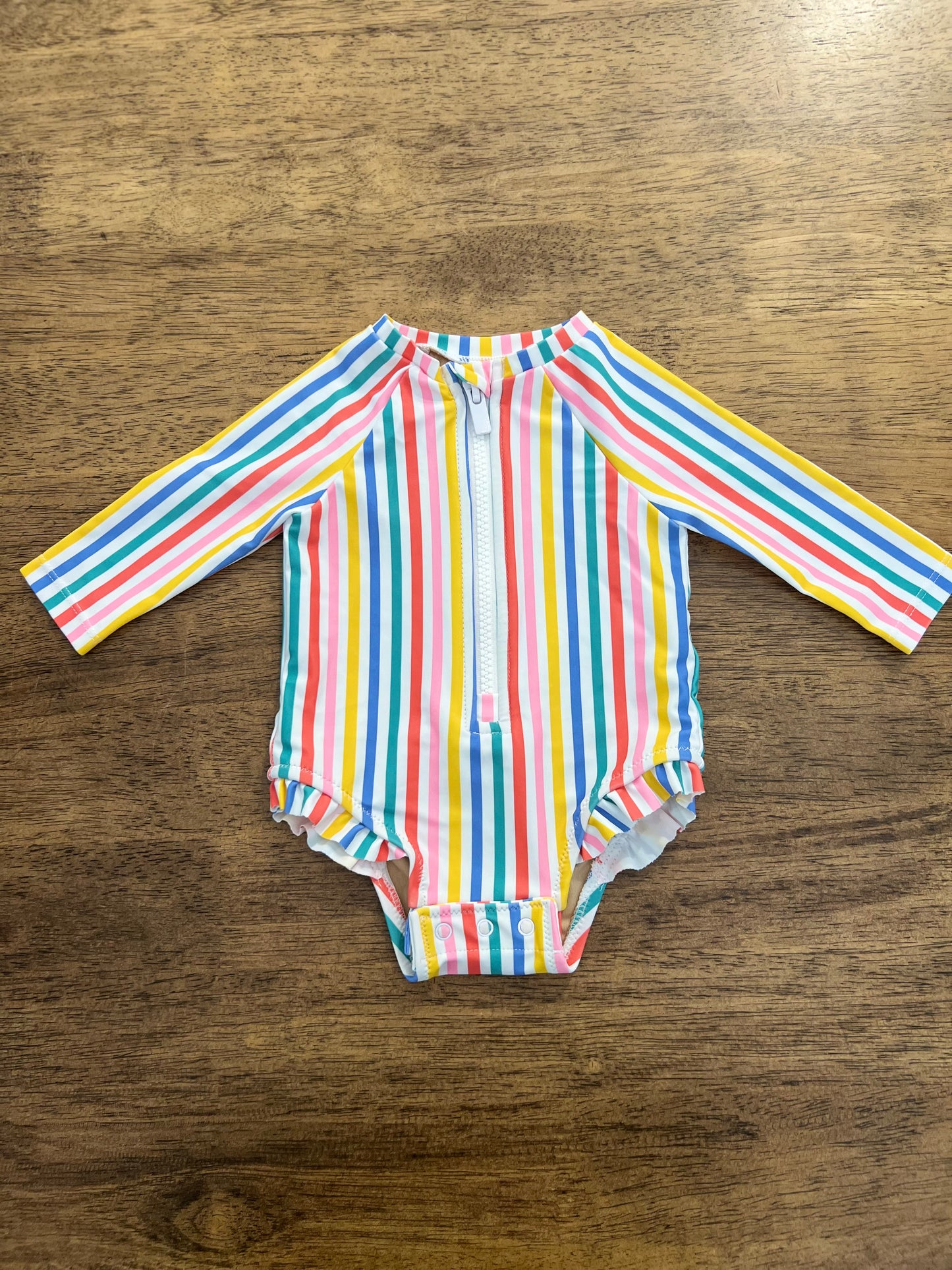 0-3m Old Navy Striped Swimsuit