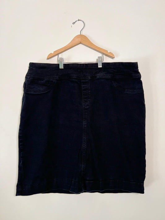 16 The Mainstreet Exchange Denim Skirt