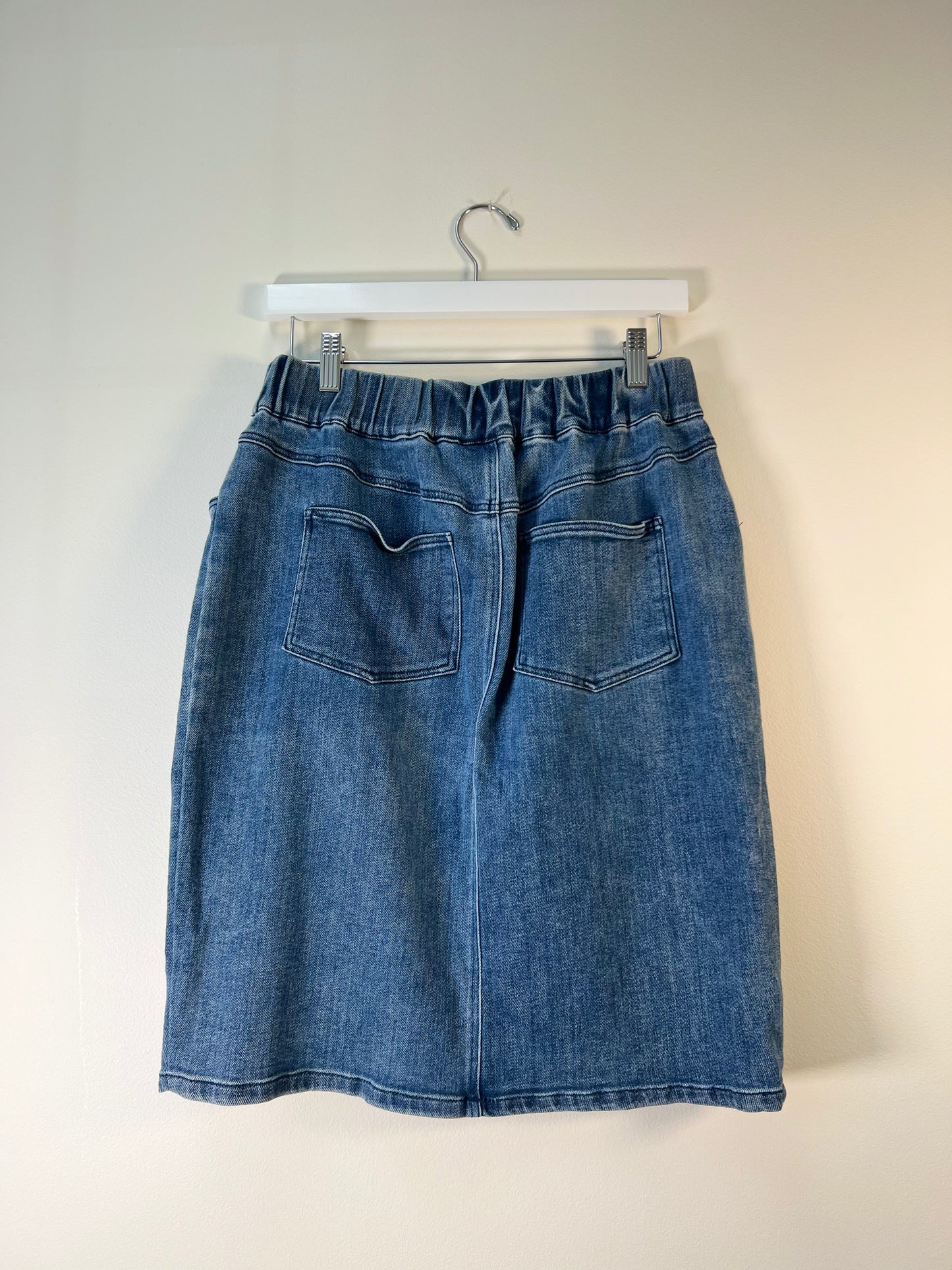 M Leaf & Linen Skirt