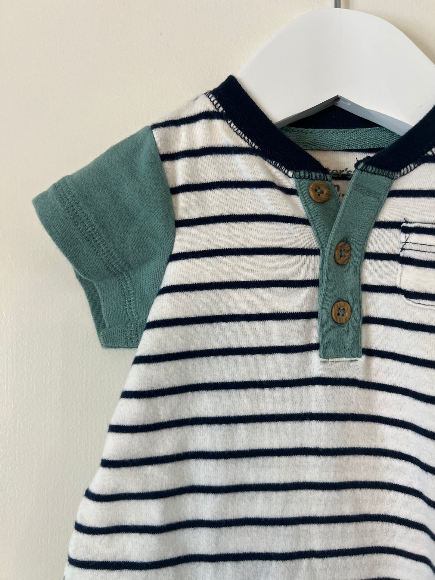 3m Carter's Striped Romper