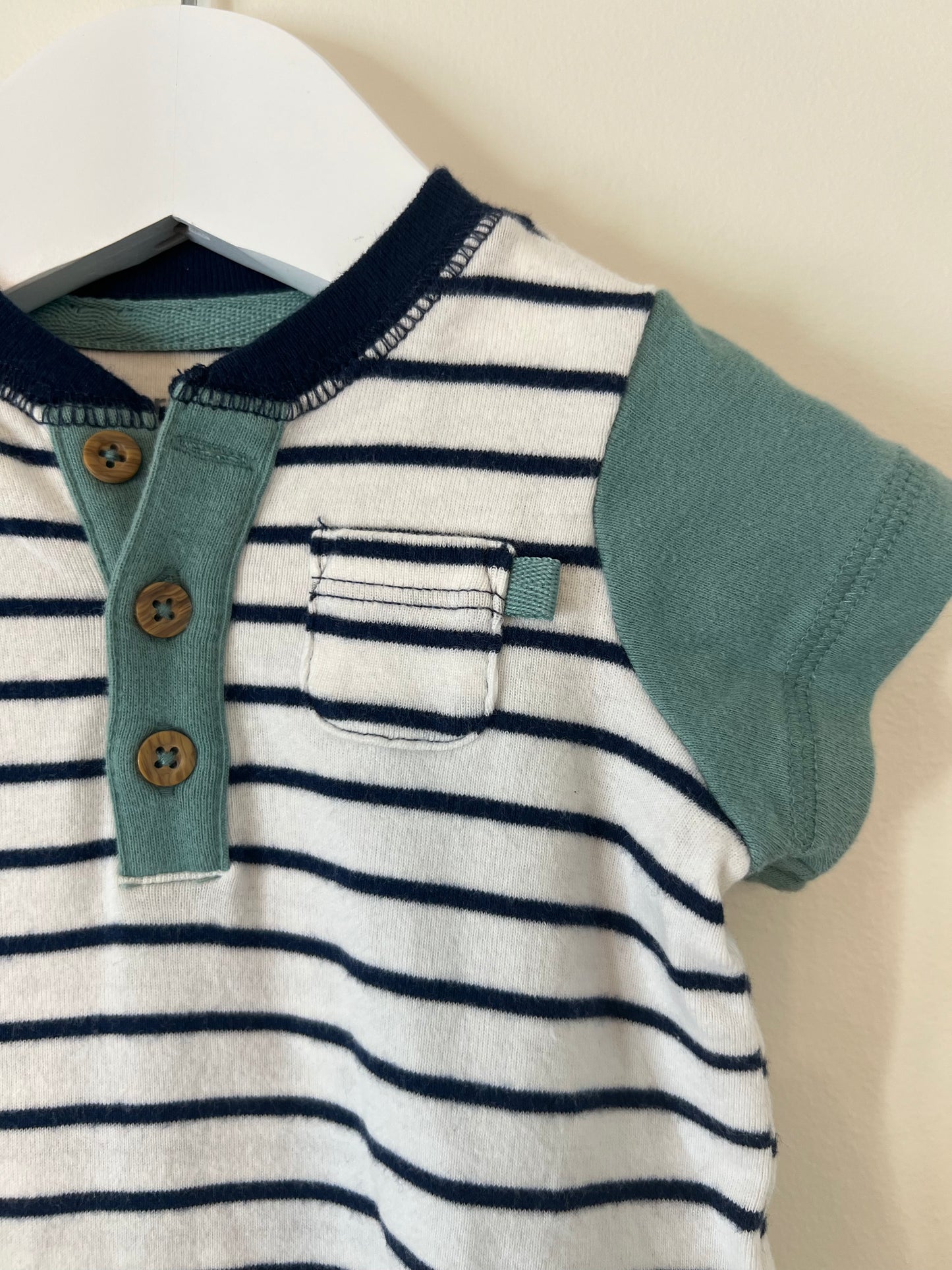 3m Carter's Striped Romper