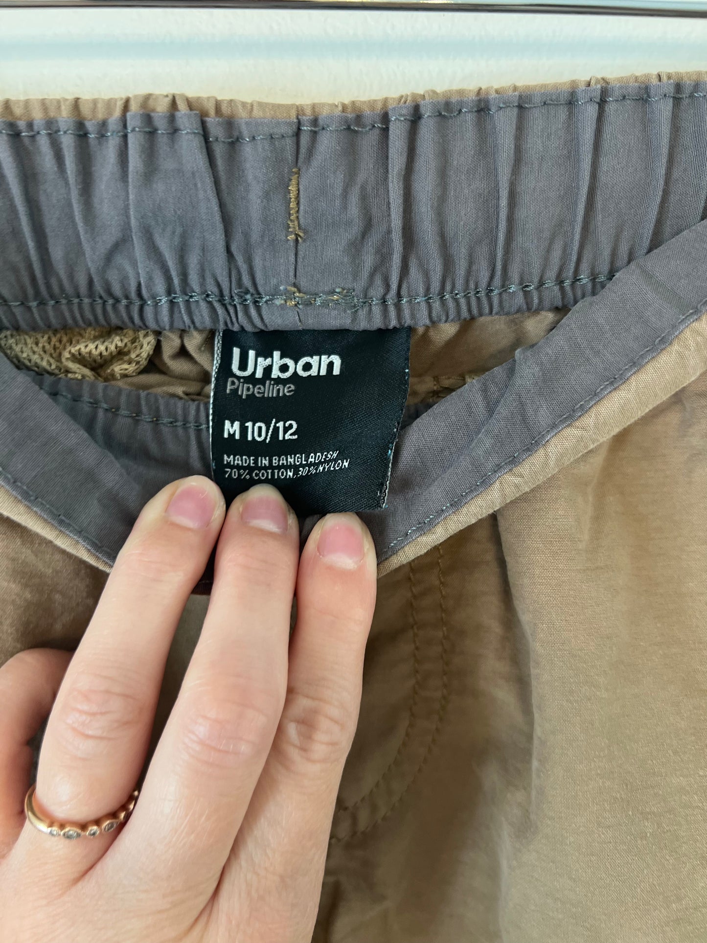 M (10-12) Urban Pipeline Khaki Shorts