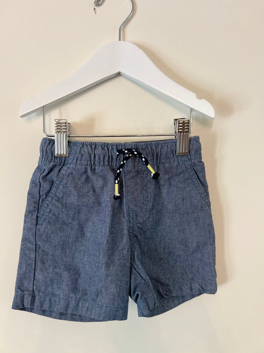 12m Cat & Jack Chambray Shorts