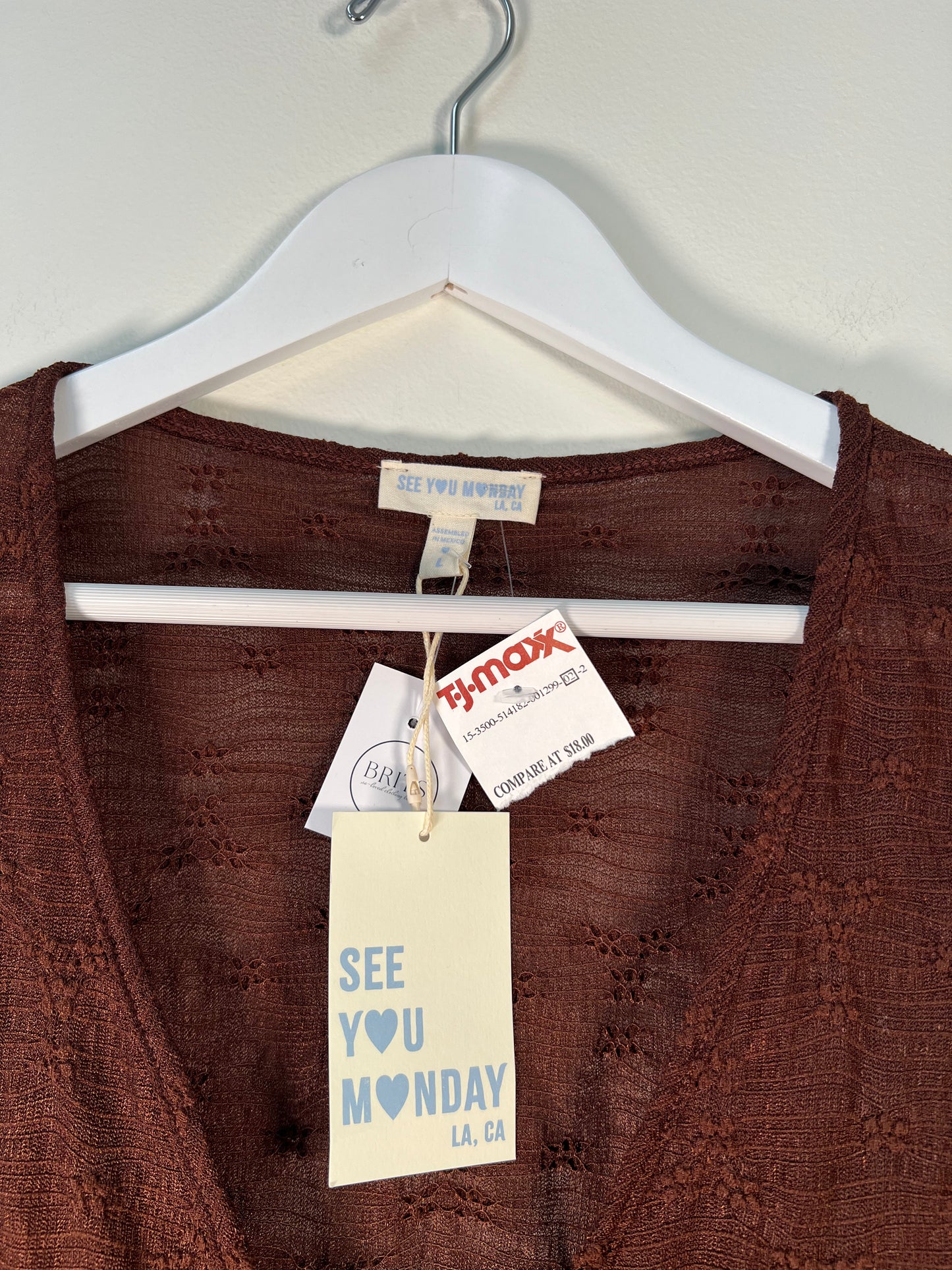 L See You Monday Blouse
