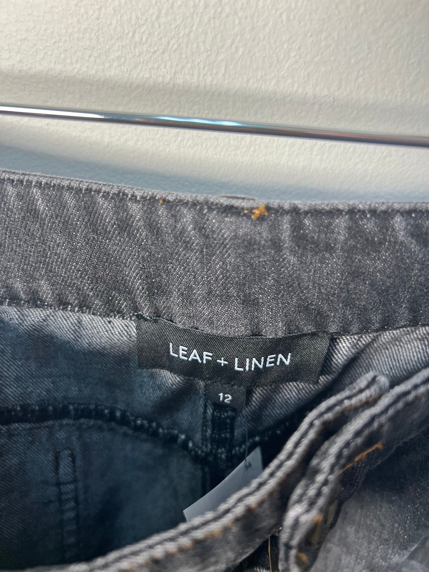 L Leaf & Linen Skirt