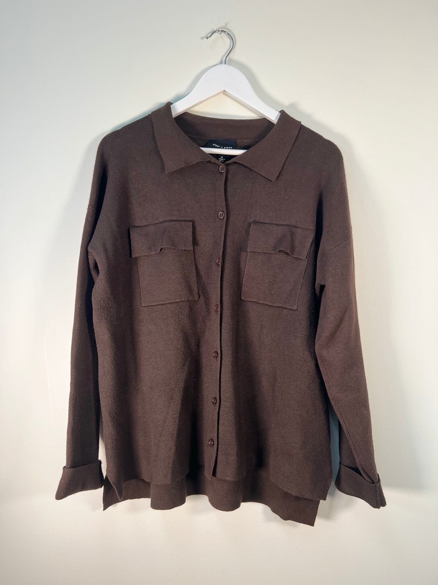 XL Tea N Rose Shacket