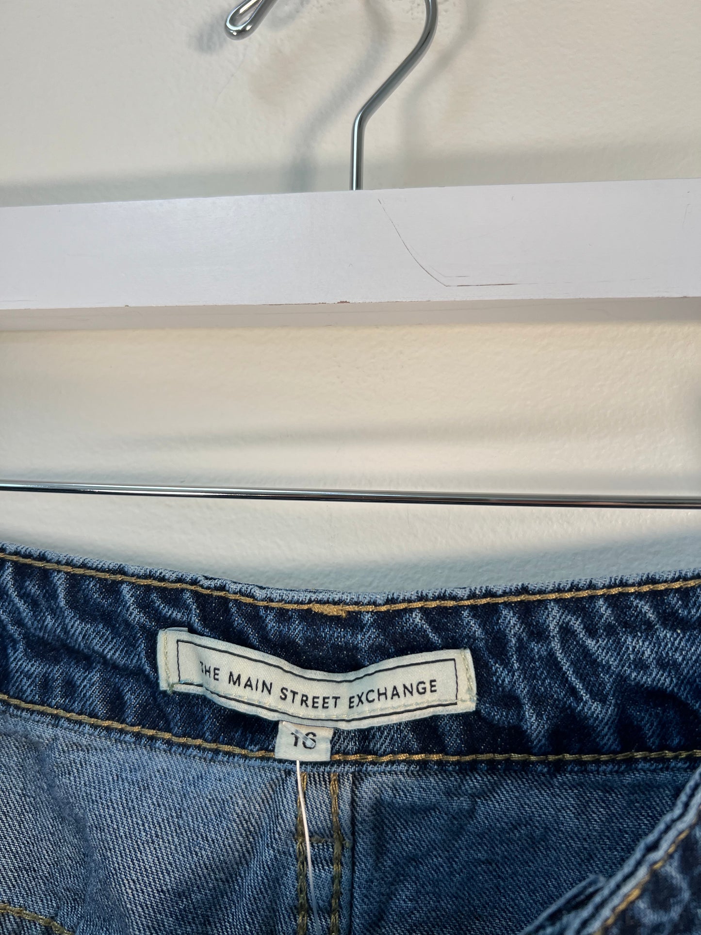 XL The Main Street Exchange Denim Skirt