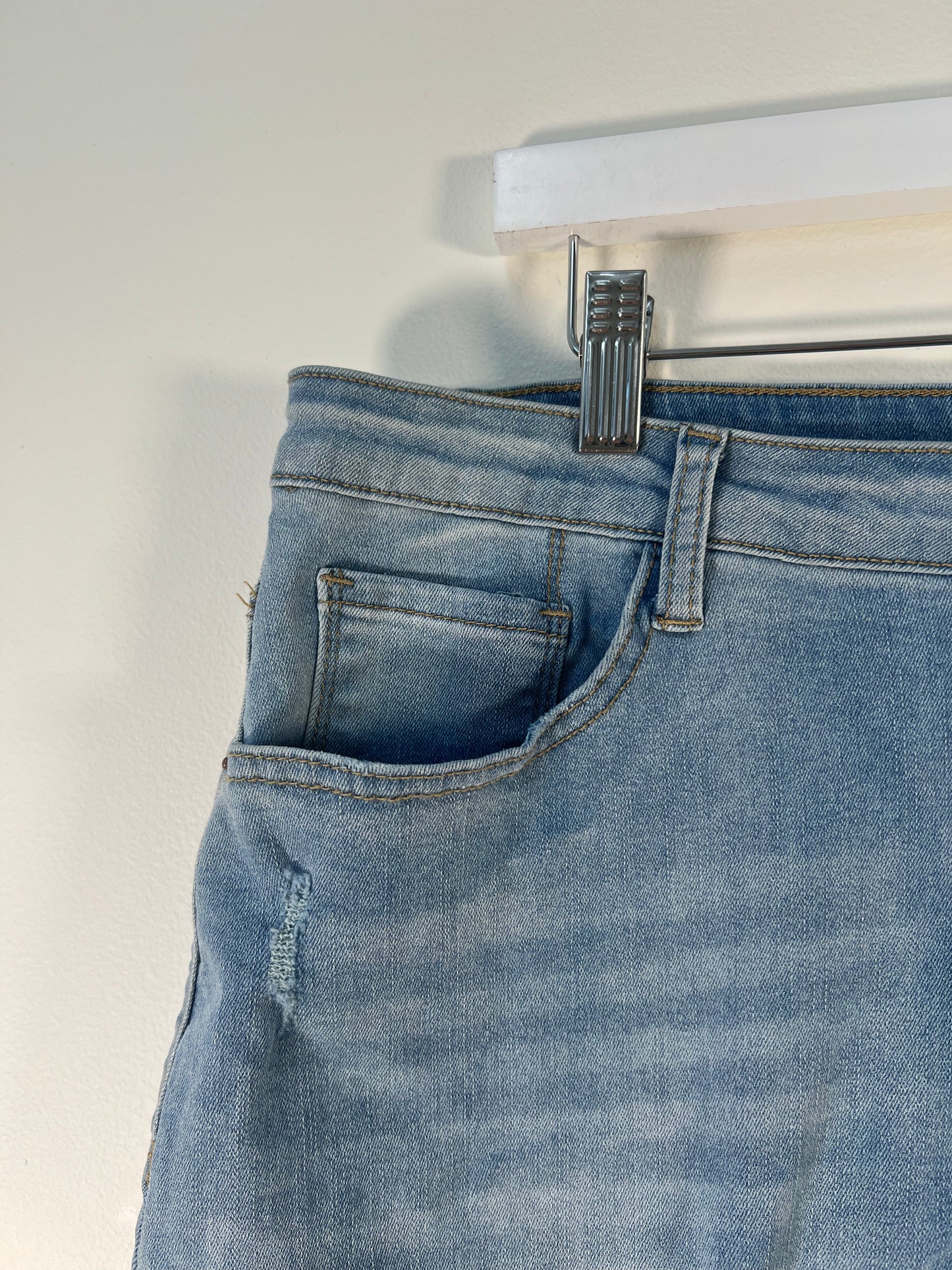 L The Main Street Exchange Denim Skirt