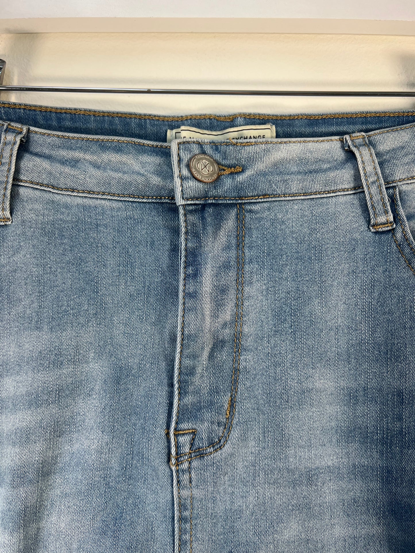 L The Main Street Exchange Denim Skirt