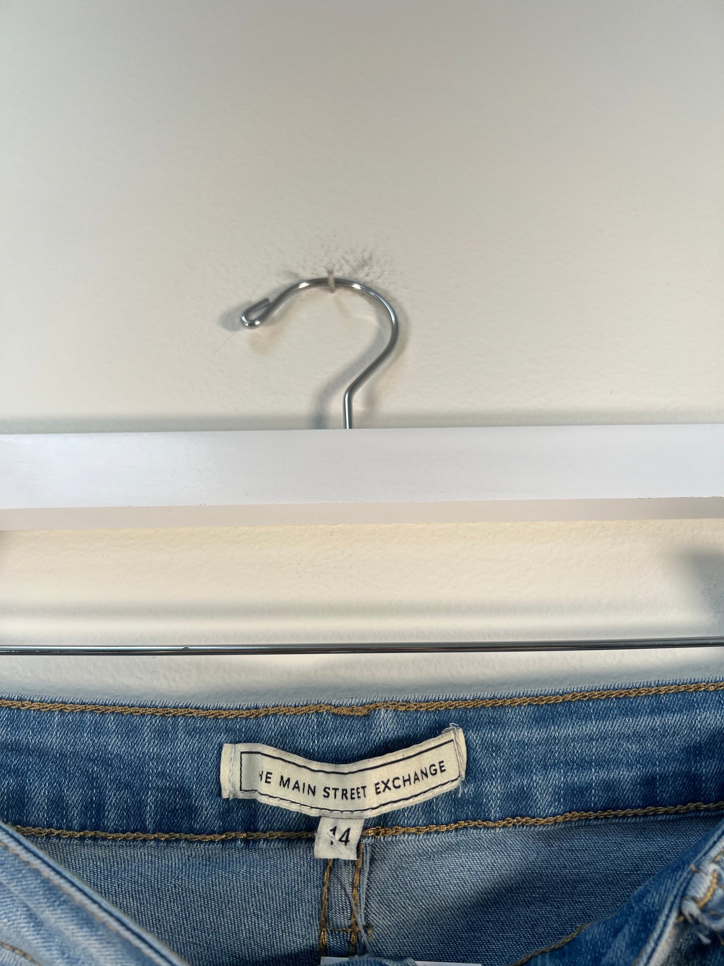 L The Main Street Exchange Denim Skirt