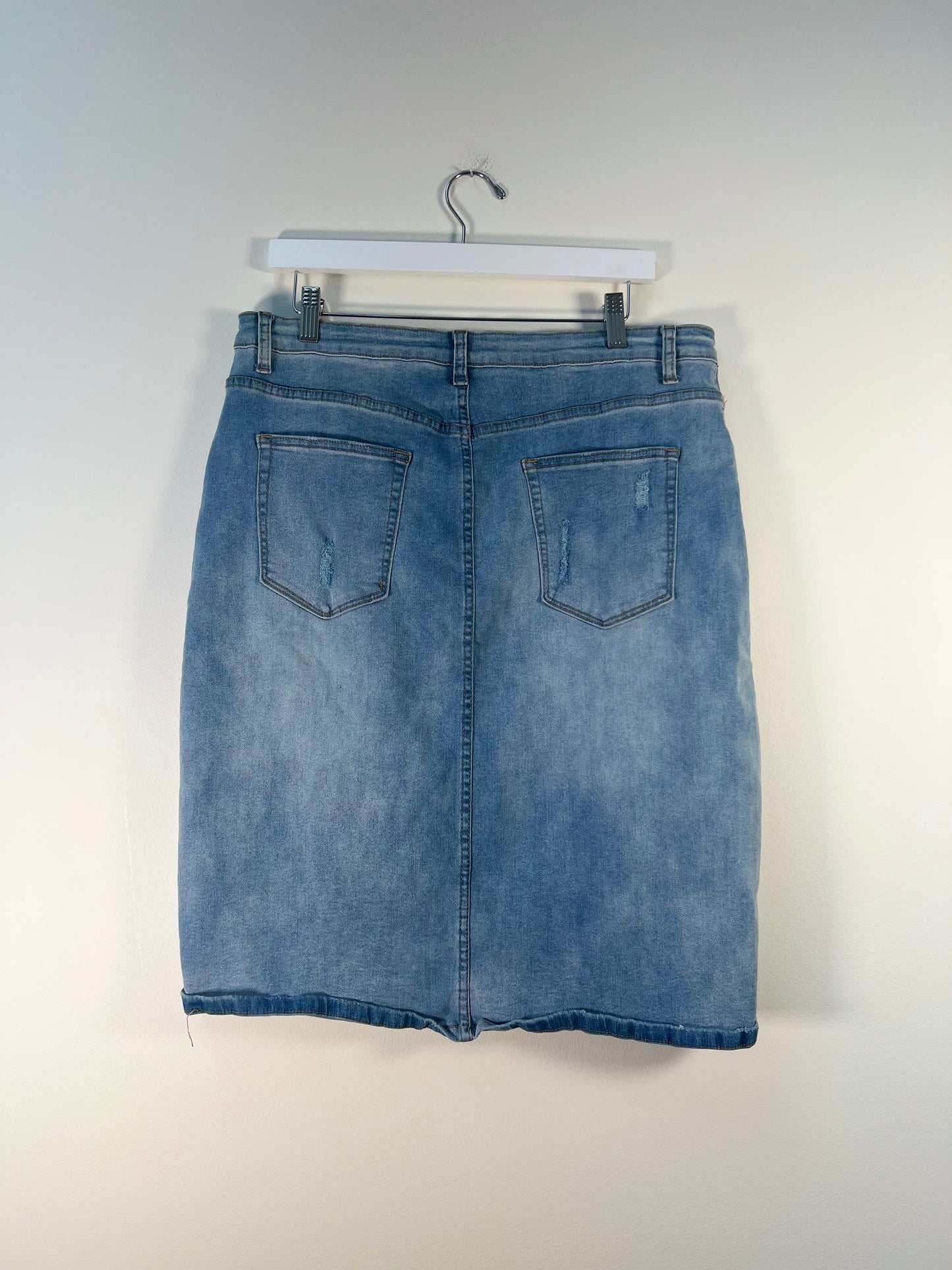 L The Main Street Exchange Denim Skirt
