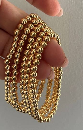 14K 4mm Gold Filled Bracelet